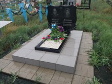плитка на могилу в Орске